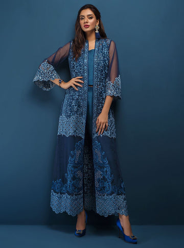 Zainab Chottani | Luxury Pret | MIDNIGHT SYMPHONY by Zainab Chottani - Designer Dress - Type: Ladies Clothes - Available at Sana Yasir - 100% Original
