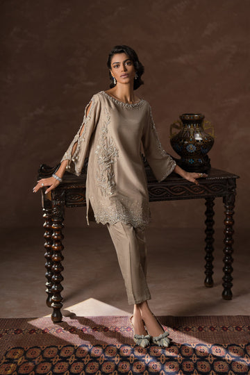 Ammara Khan | Symphony 24 | SMART SPARKLE CO-ORD SET (D-07) by Ammara Khan - Designer Dress - Type: Ladies Clothes - Available at Sana Yasir - 100% Original