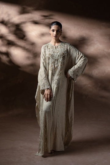 Ammara Khan | Symphony 24 | TIMELESS ELEGANCE KAFTAN SET (D-09) by Ammara Khan - Designer Dress - Type: Ladies Clothes - Available at Sana Yasir - 100% Original