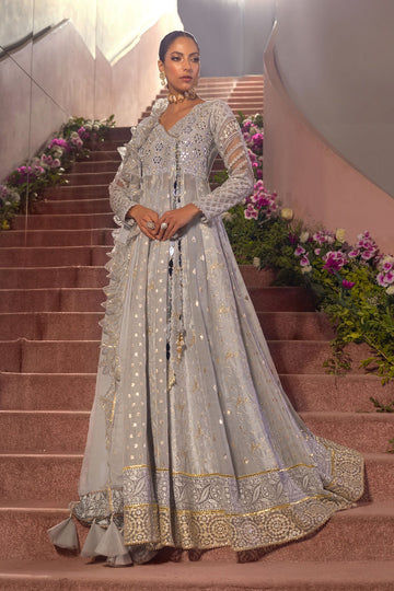 Annus Abrar | Designer Picks 24 | REMAB GREY by Annus Abrar - Designer Dress - Type: Luxury - Available at Sana Yasir - 100% Original