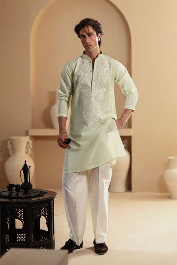 Annus Abrar | Eid Elemental Festive | Vafa by Annus Abrar - Designer Dress - Type: MensWear - Available at Sana Yasir - 100% Original