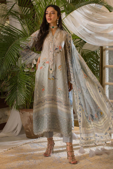 Annus Abrar | Luxe Silk Pret | ALBA by Annus Abrar - Designer Dress - Type: Luxury - Available at Sana Yasir - 100% Original