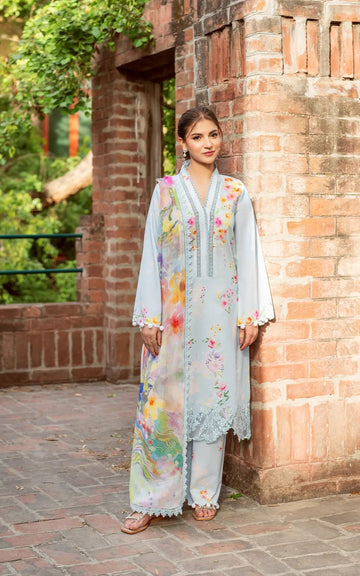 Asifa and Nabeel | Yakin Summer 25 | Whisper of Spring-(YKL25-14) by Asifa and Nabeel - Designer Dress - Type: Ladies Clothes - Available at Sana Yasir - 100% Original
