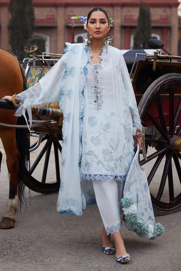 Elan | Luxury Lawn 25 | CELESTINE (EL25-05 B) by Elan - Designer Dress - Type: Ladies Clothes - Available at Sana Yasir - 100% Original