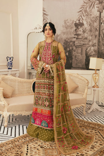Ezra | Wedding Collection | Naaz by Ezra - Designer Dress - Type: Bridal - Available at Sana Yasir - 100% Original