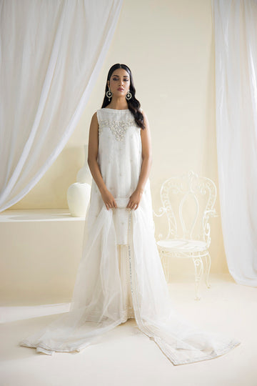Farhat Jahan | Luxury Pret | Chloe by Farhat Jahan - Designer Dress - Type: Formal - Available at Sana Yasir - 100% Original