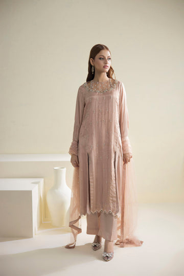 Farhat Jahan | Luxury Pret | Lily by Farhat Jahan - Designer Dress - Type: Formal - Available at Sana Yasir - 100% Original