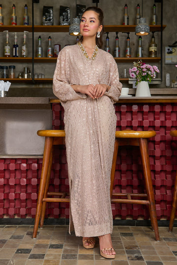 Fatima Khan | Best Sellers 24 | LIBYAN KAFTAN by Fatima Khan - Designer Dress - Type: Luxury - Available at Sana Yasir - 100% Original