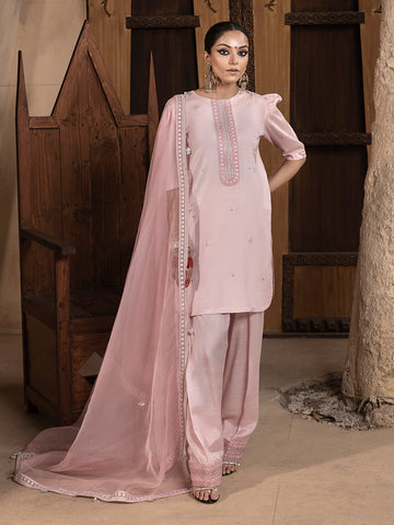 Hem Stitch | Raw Silk Edit 25 | Aleeha by Hemstitch - Designer Dress - Type: Ladies Clothes - Available at Sana Yasir - 100% Original