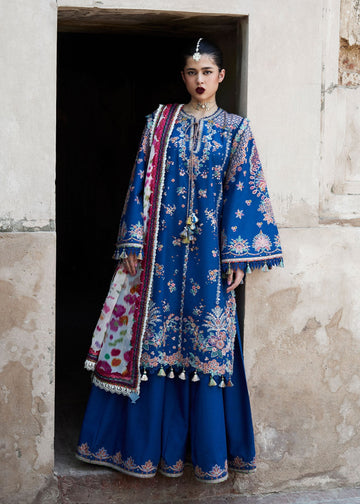 Hussain Rehar | Nirmal SS 25 | Zarqa by Hussain Rehar - Designer Dress - Type: Ladies Clothes - Available at Sana Yasir - 100% Original