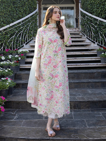 Izel | Oh Spring Lawn 25 | PETAL by Izel - Designer Dress - Type: Ladies Clothes - Available at Sana Yasir - 100% Original