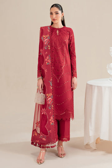 Jazmin | Iris Luxury Lawn 25 | IL'25-D03 by Jazmin - Designer Dress - Type: Ladies Clothes - Available at Sana Yasir - 100% Original