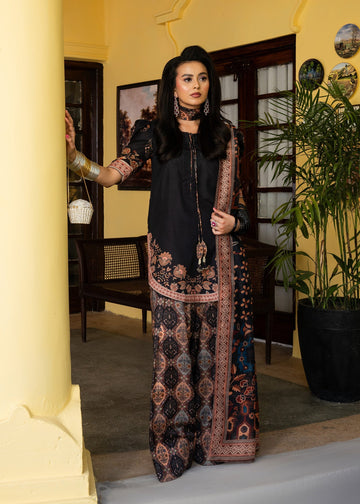 Maria Osama Khan | Retro Lawn 25 | Nazia by Maria Osama Khan - Designer Dress - Type: Ladies Clothes - Available at Sana Yasir - 100% Original