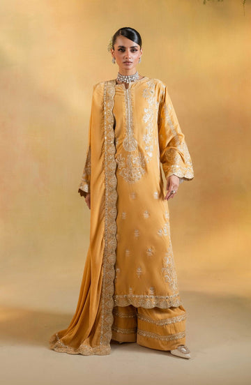Maryum N Maria | Pairahan Formals | MW40023 - RAH by Maryum N Maria - Designer Dress - Type: Ladies Clothes - Available at Sana Yasir - 100% Original
