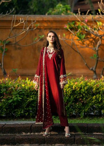 Mehak Yaqoob | Marvi Collection | Ruby by Mehak Yaqoob - Designer Dress - Type: Formal - Available at Sana Yasir - 100% Original