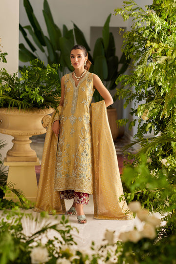 Mina Hasan | Formal Wedding Dresses | MHC-1127 by Mina Hasan - Designer Dress - Type: Ladies Clothes - Available at Sana Yasir - 100% Original