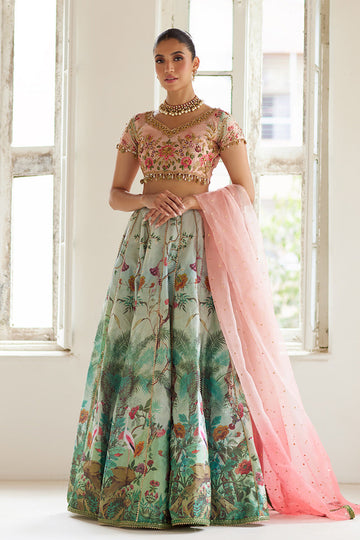 Mina Hassan | Formal Dholki Collection | Fayruz by Mina Hassan - Designer Dress - Type: Ladies Clothes - Available at Sana Yasir - 100% Original