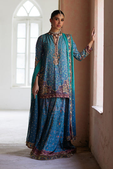 Mina Hassan | Formal Dholki Collection | Leela by Mina Hassan - Designer Dress - Type: Ladies Clothes - Available at Sana Yasir - 100% Original