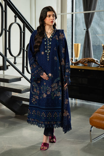 Naqshi | Medaline Khaddar Collection | TEHMEENA by Naqshi - Designer Dress - Type: Ladies Clothes - Available at Sana Yasir - 100% Original