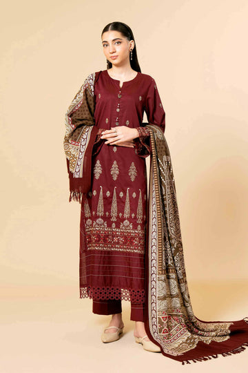 Nishat Linen | Naqsh Winter 2024 | Suit - 42404263 by Nishat Linen - Designer Dress - Type: Ladies Clothes - Available at Sana Yasir - 100% Original