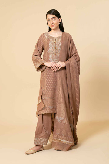 Nishat Linen | Naqsh Winter 2024 | Suit - 42404358 by Nishat Linen - Designer Dress - Type: Ladies Clothes - Available at Sana Yasir - 100% Original