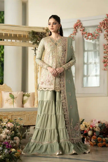 Qalamkar | Dilnaz Wedding Formals | DN-06 FARIZA by Qalamkar - Designer Dress - Type: Bridal - Available at Sana Yasir - 100% Original