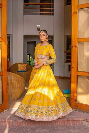 Raja Salahuddin | Wedding Formals | ZEB by Raja Salahuddin - Designer Dress - Type: Bridal - Available at Sana Yasir - 100% Original