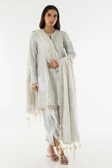 Sana Safinaz | Luxury Pret | SS24FOR246P3 by Sana Safinaz - Designer Dress - Type: Ladies Clothes - Available at Sana Yasir - 100% Original