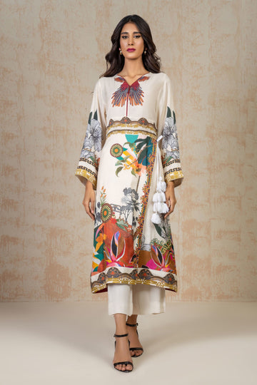 Shamaeel Ansari | Daily Pret Wear | ECK-21 by Shamaeel Ansari - Designer Dress - Type: Luxury - Available at Sana Yasir - 100% Original