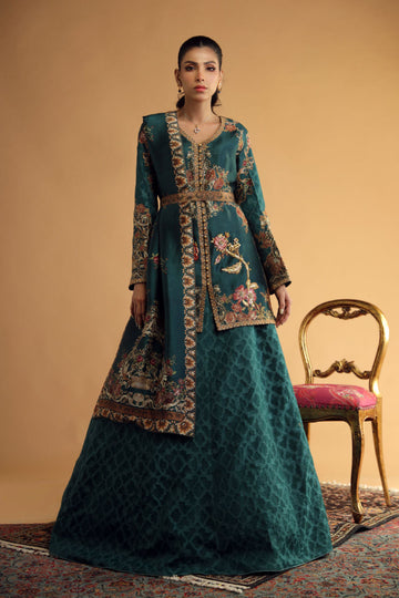 Shamaeel Ansari | Divine Couture | DC-05 by Shamaeel Ansari - Designer Dress - Type: Ladies Clothes - Available at Sana Yasir - 100% Original