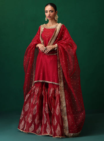 Zainab Chottani | Semi Formals | EELAH by Zainab Chottani - Designer Dress - Type: Ladies Clothes - Available at Sana Yasir - 100% Original