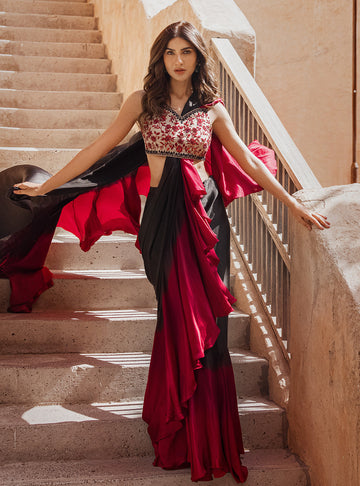 Zainab Chottani | Semi Formals | RAHA by Zainab Chottani - Designer Dress - Type: Ladies Clothes - Available at Sana Yasir - 100% Original