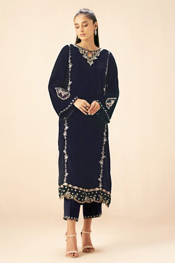 Zeen | Winter Collection | Velvet 10 by Zeen - Designer Dress - Type: Ladies Clothes - Available at Sana Yasir - 100% Original