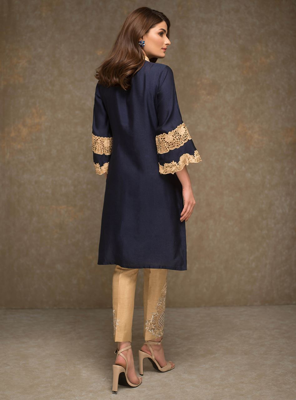 Zainab Chottani | Luxury Pret | MAJESTIC MAZARINE by Zainab Chottani - Designer Dress - Type: Ladies Clothes - Available at Sana Yasir - 100% Original