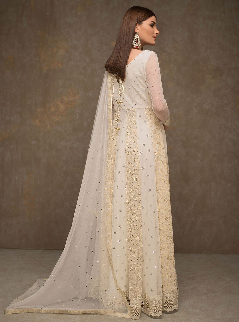 Zainab Chottani | Semi Formals | PEARL OPULENCE by Zainab Chottani - Designer Dress - Type: Ladies Clothes - Available at Sana Yasir - 100% Original