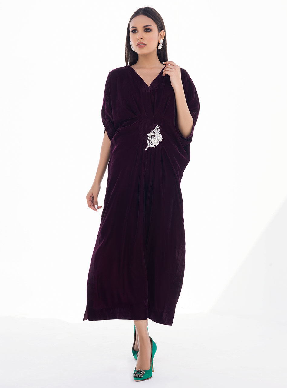 Zainab Chottani | Luxury Pret | PLUM WAVE by Zainab Chottani - Designer Dress - Type: Ladies Clothes - Available at Sana Yasir - 100% Original