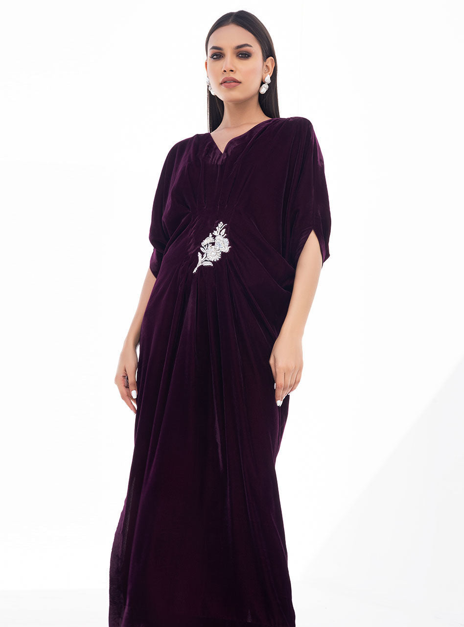 Zainab Chottani | Luxury Pret | PLUM WAVE by Zainab Chottani - Designer Dress - Type: Ladies Clothes - Available at Sana Yasir - 100% Original