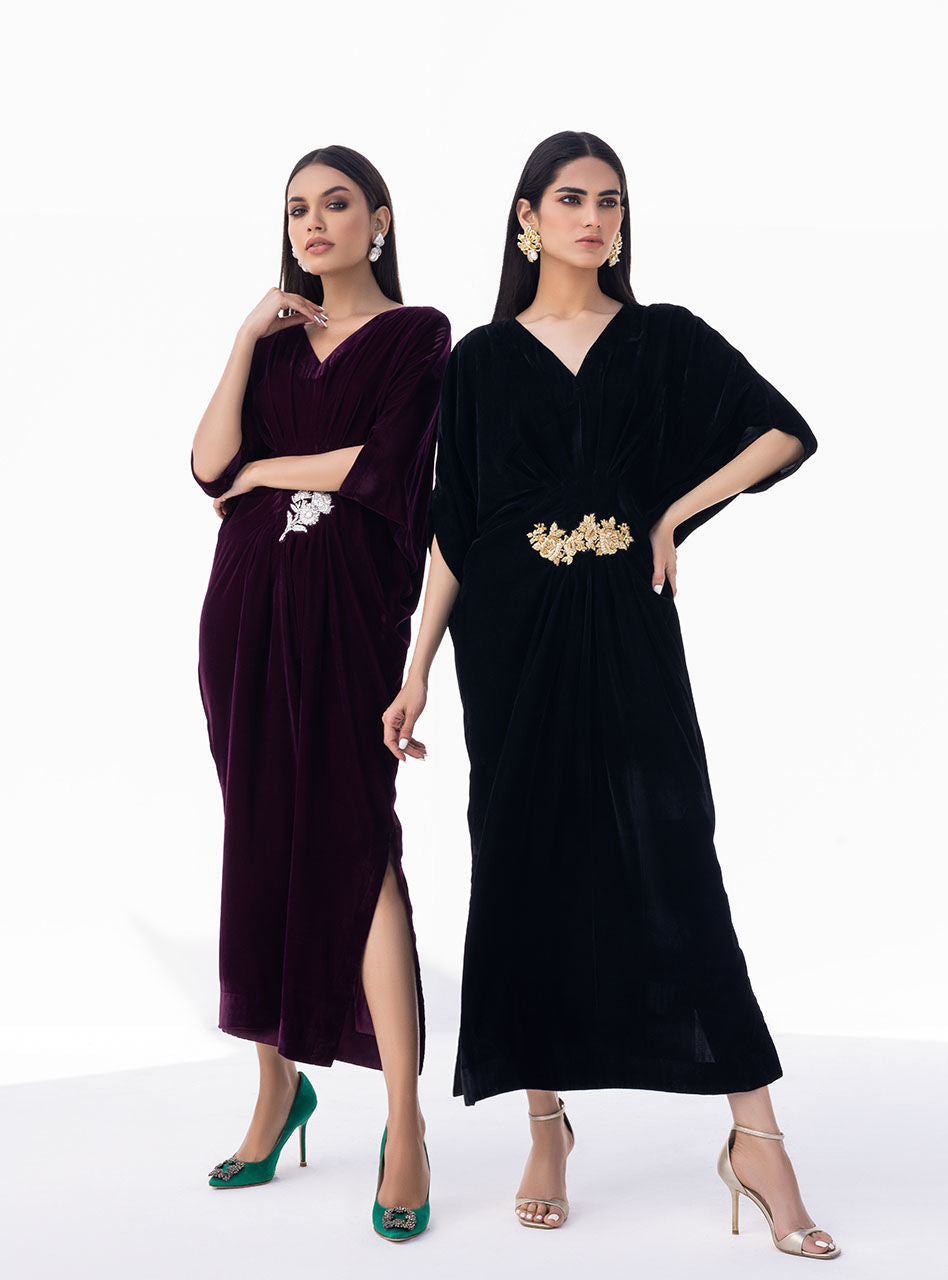 Zainab Chottani | Luxury Pret | PLUM WAVE by Zainab Chottani - Designer Dress - Type: Ladies Clothes - Available at Sana Yasir - 100% Original