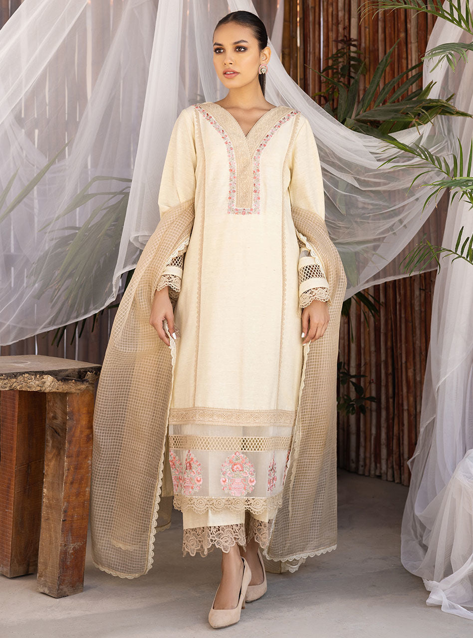 Zainab Chottani | Luxury Pret | IVORY OPAL by Zainab Chottani - Designer Dress - Type: Ladies Clothes - Available at Sana Yasir - 100% Original