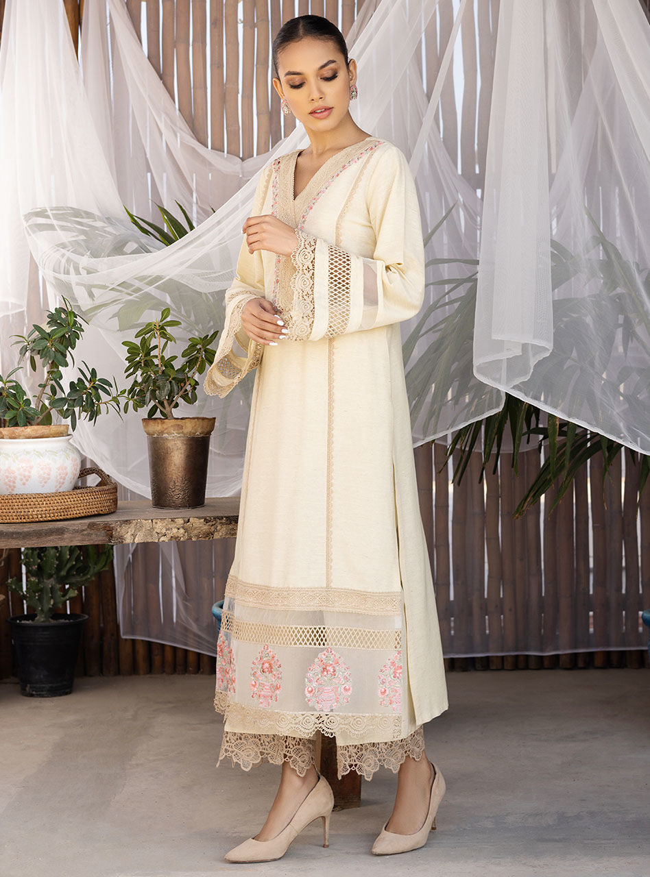Zainab Chottani | Luxury Pret | IVORY OPAL by Zainab Chottani - Designer Dress - Type: Ladies Clothes - Available at Sana Yasir - 100% Original