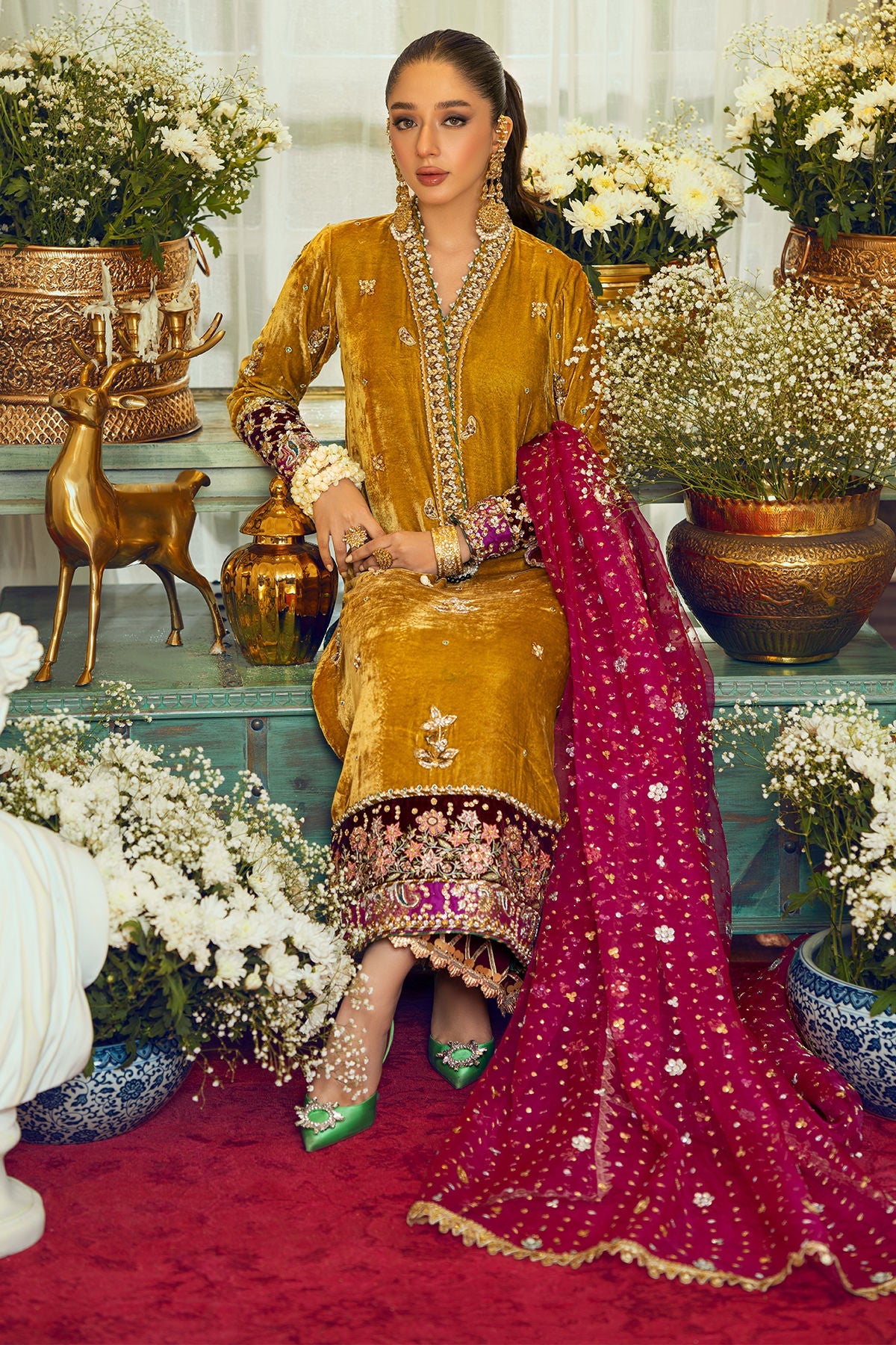Annus Abrar | Semi Formals | AYLIN by Annus Abrar - Designer Dress - Type: Formal - Available at Sana Yasir - 100% Original