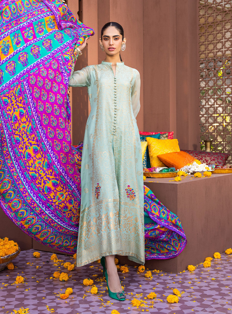 Zainab Chottani | Luxury Pret | LALEH by Zainab Chottani - Designer Dress - Type: Ladies Clothes - Available at Sana Yasir - 100% Original