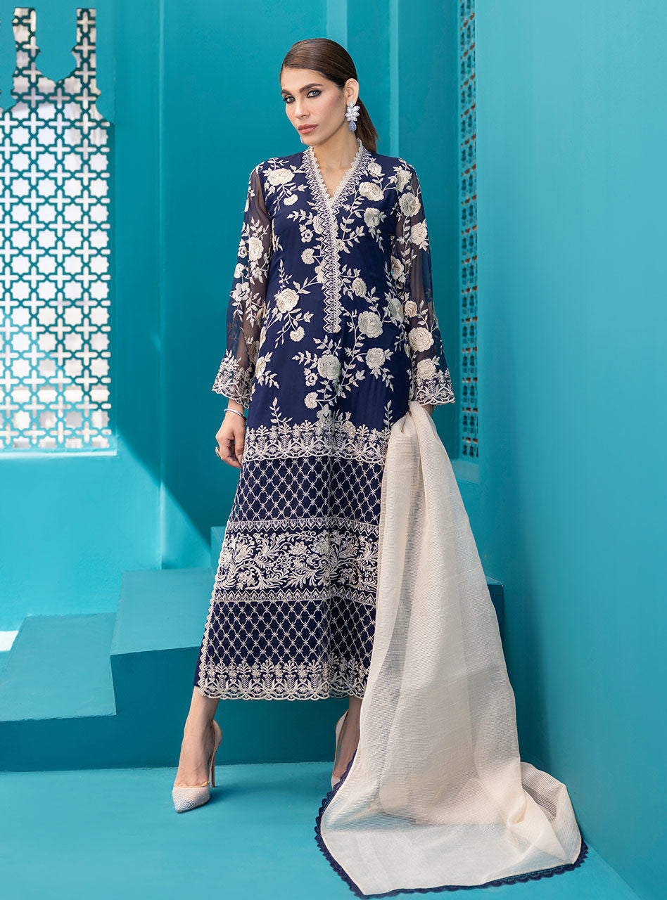 Zainab Chottani | Luxury Pret | DARK NOVA by Zainab Chottani - Designer Dress - Type: Ladies Clothes - Available at Sana Yasir - 100% Original