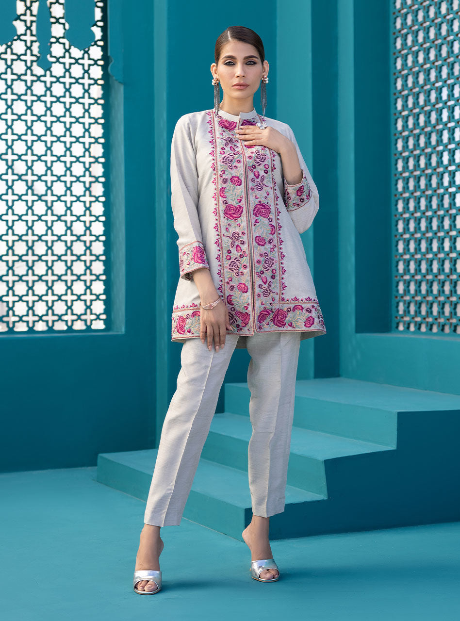 Zainab Chottani | Luxury Pret | MYSTI TAUPE by Zainab Chottani - Designer Dress - Type: Ladies Clothes - Available at Sana Yasir - 100% Original