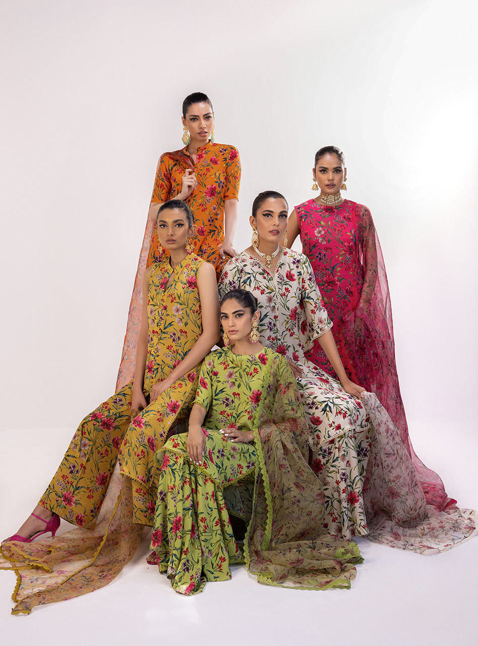 Zainab Chottani | Luxury Pret | NARMIN by Zainab Chottani - Designer Dress - Type: Ladies Clothes - Available at Sana Yasir - 100% Original