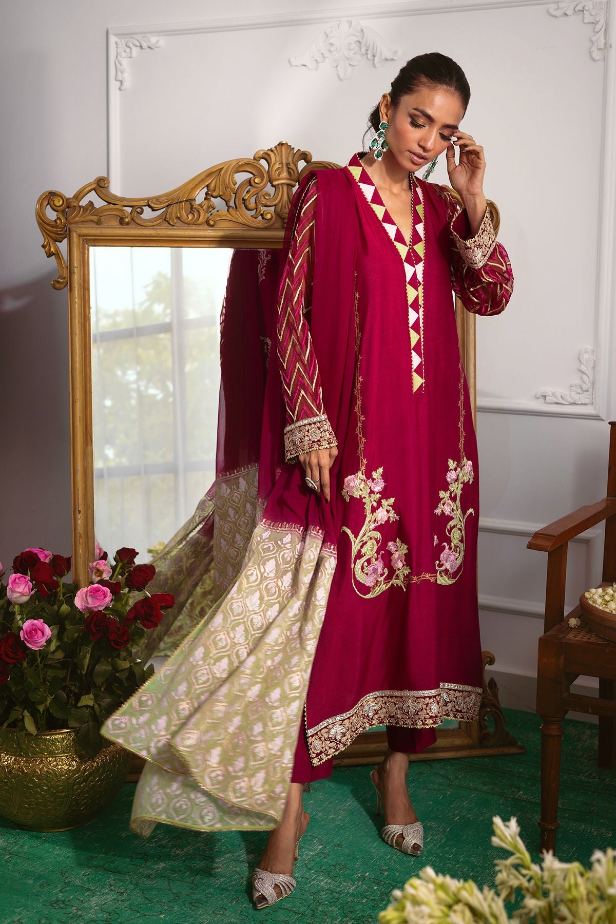 Annus Abrar | Elemental Festive | Joyera by Annus Abrar - Designer Dress - Type: Ladies Clothes - Available at Sana Yasir - 100% Original