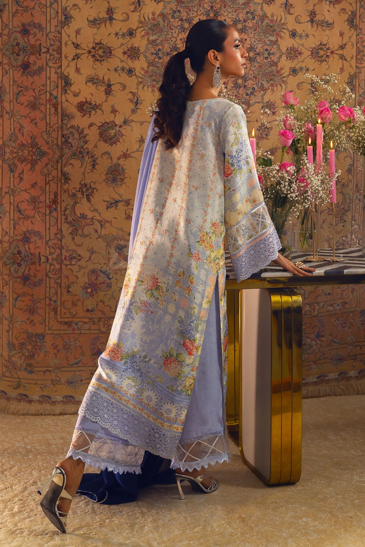 Annus Abrar | Lime Luxe Silk | Elmira