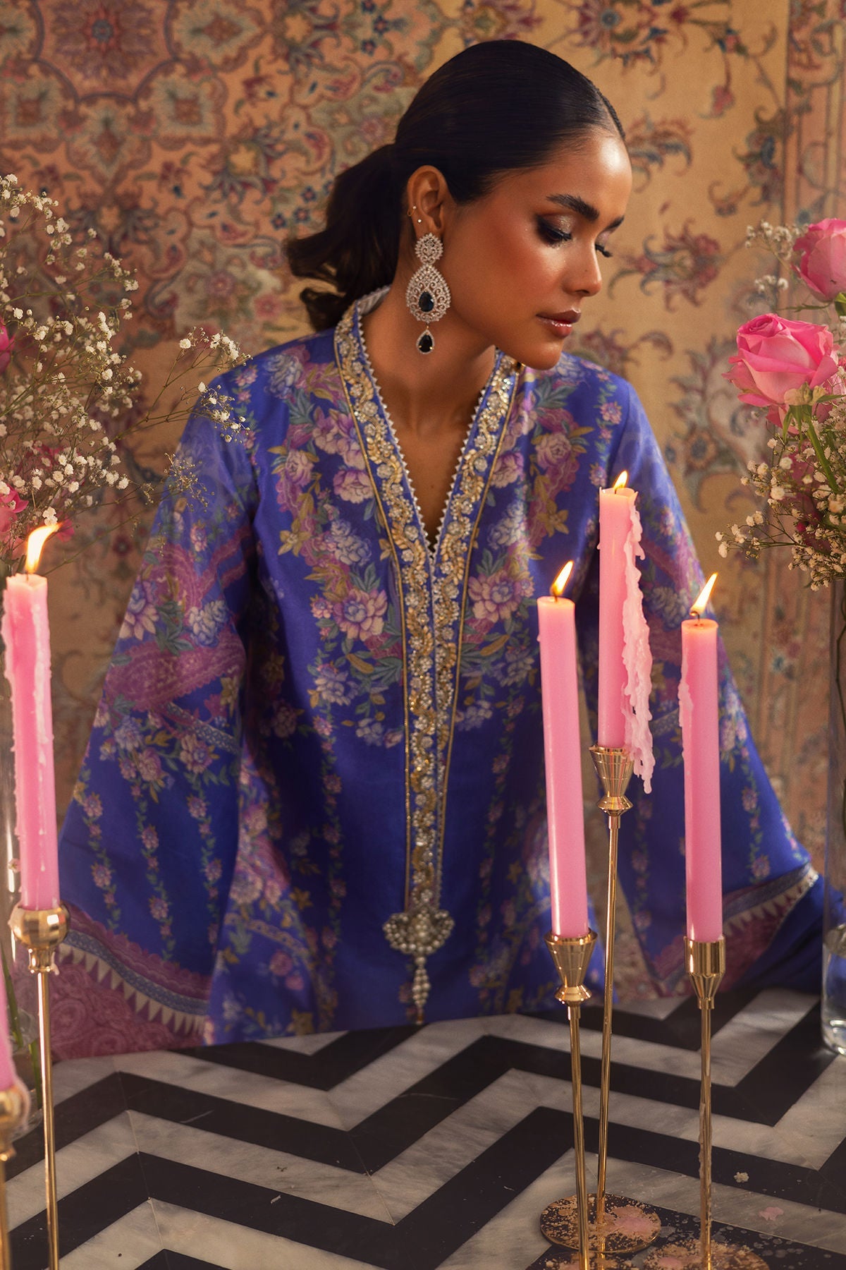 Annus Abrar | Lime Luxe Silk | Natalya