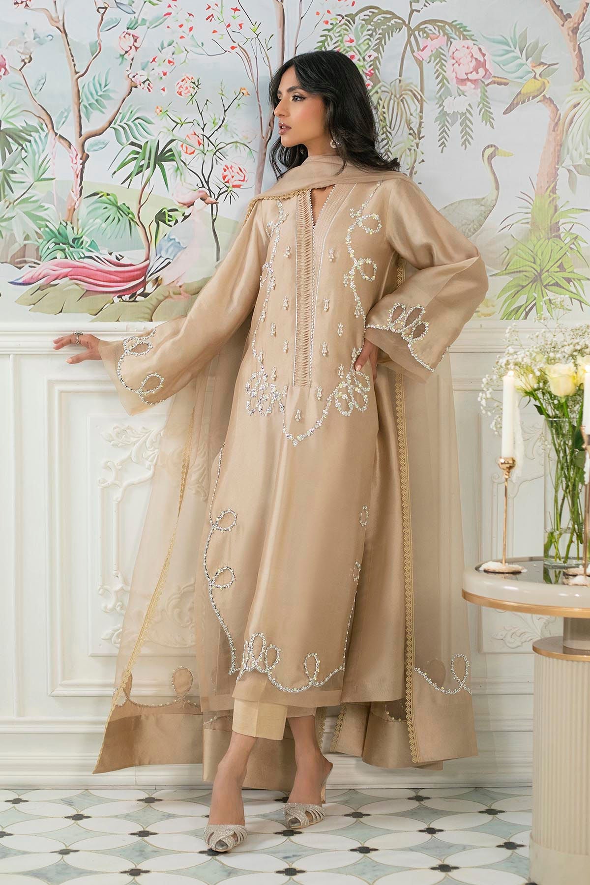 Annus Abrar | Sehr Eid Luxe | Alyra Sand