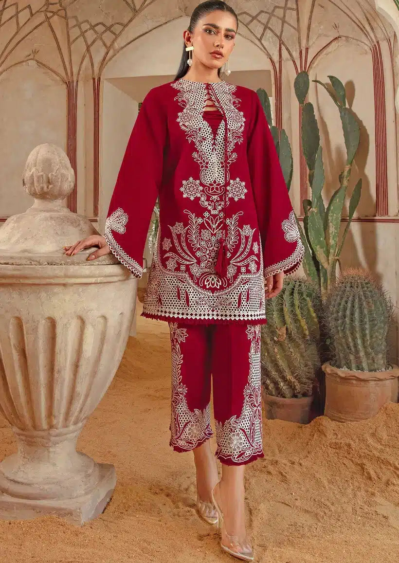 Crimson | Amal Winter 23 | Threads that Bind - CRWP 3B by Crimson - Designer Dress - Type: Luxury - Available at Sana Yasir - 100% Original